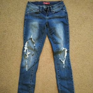 YMI ripped jeans